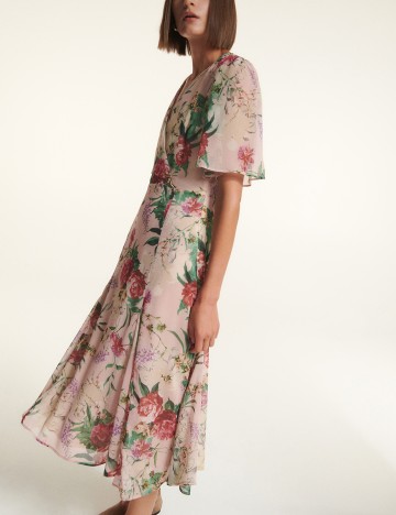 Rochie medie Reserved, floral, 42