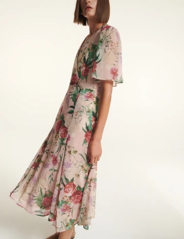 Rochie medie Reserved, floral, 42