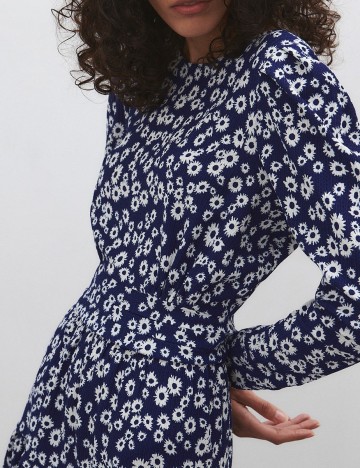 Rochie scurta Reserved, albastru, M