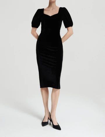 Rochie medie Reserved, negru
