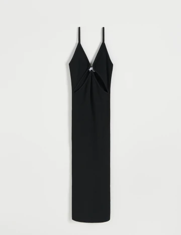Rochie medie Reserved, negru, S