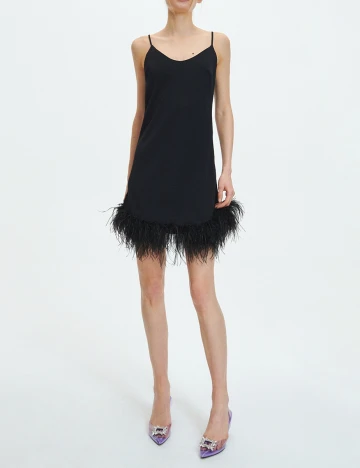 Rochie scurta Reserved, negru