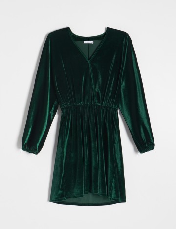 Rochie scurta Reserved, verde