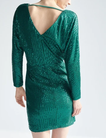 Rochie scurta Reserved, verde