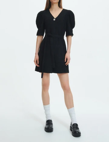 Rochie scurta Reserved, negru, L