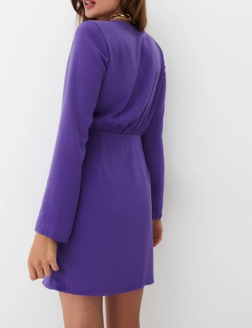 Rochie scurta Mohito, mov