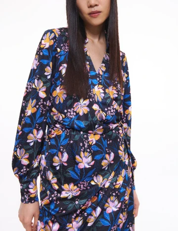 Rochie scurta Reserved, floral, XL