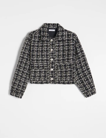 Sacou Reserved, negru, 42