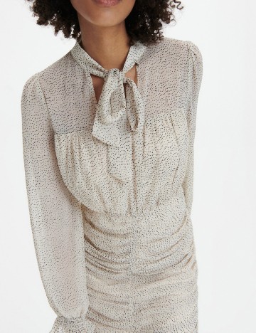 Rochie scurta Reserved, crem, 36