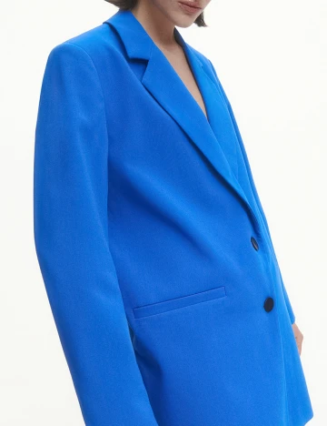 Sacou Reserved, albastru, 42