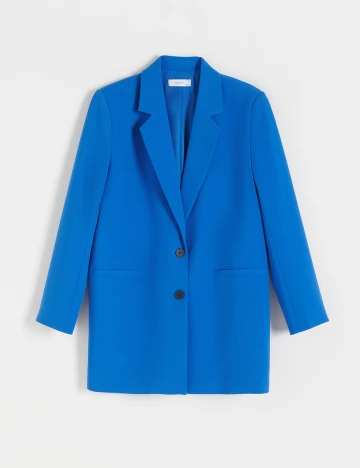 Sacou Reserved, albastru, 42