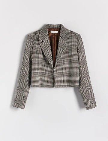 Blazer Reserved, bej, S Crem