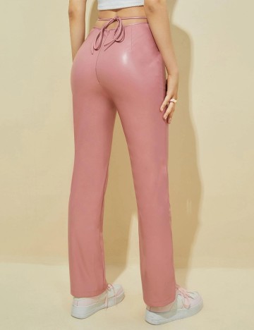 Pantaloni SHEIN, roz, L