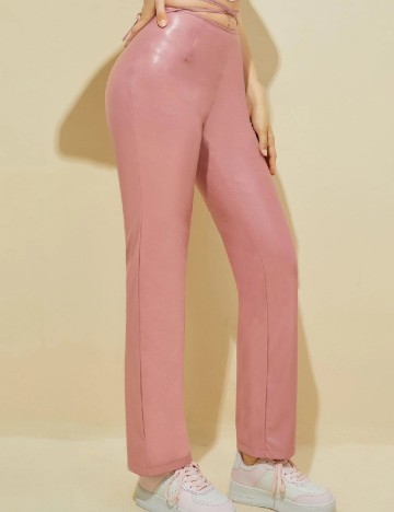 Pantaloni SHEIN, roz, L