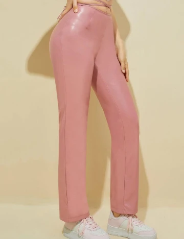 Pantaloni SHEIN, roz, L