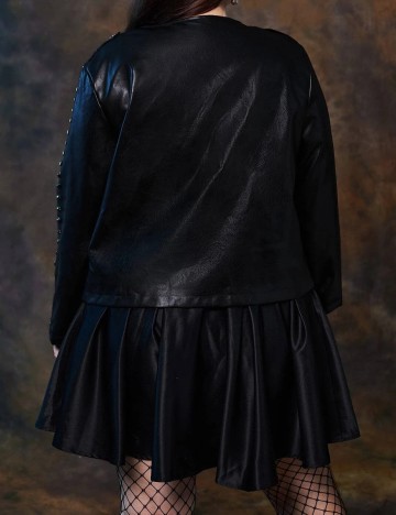 Jacheta SHEIN CURVE, negru, 0 XL