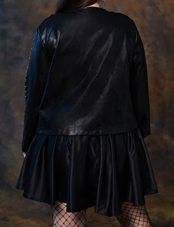 Jacheta SHEIN CURVE, negru, 0 XL Negru