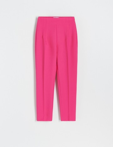 Pantaloni Reserved, roz, XXL