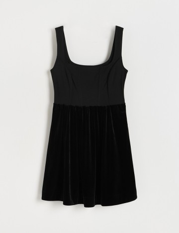 Rochie scurta Reserved, negru, 40