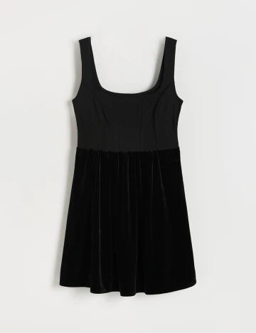 Rochie scurta Reserved, negru, 40