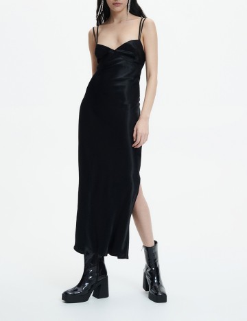 
						Rochie medie Reserved, negru, M