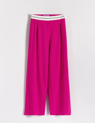 Pantaloni Reserved, roz Roz
