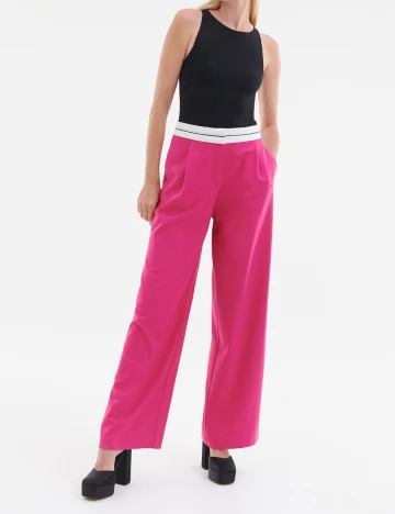 Pantaloni Reserved, roz Roz