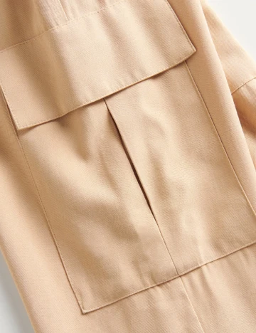 Pantaloni Reserved, crem, XS