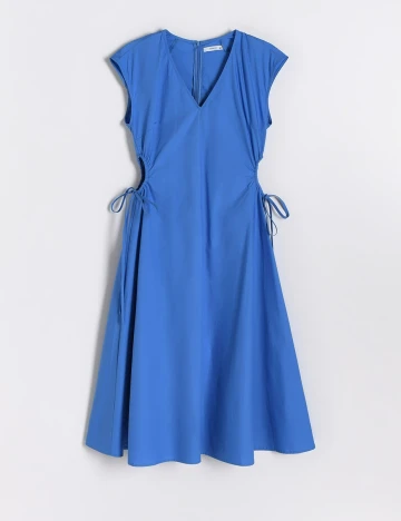 Rochie medie Reserved, albastru, 42