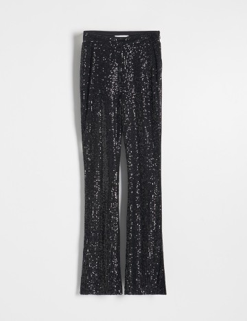 Pantaloni Reserved, negru