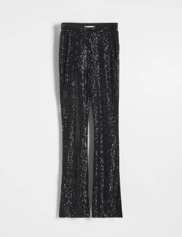 Pantaloni Reserved, negru