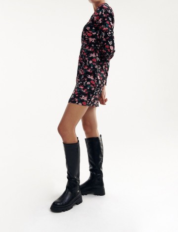 Rochie scurta Reserved, floral, 38