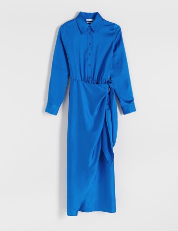 Rochie medie Reserved, albastru, XS