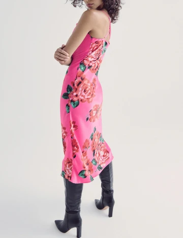 Rochie medie Reserved, roz, M