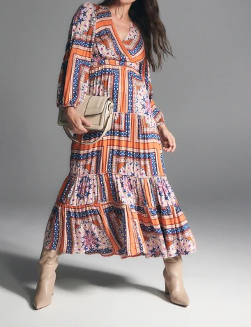 Rochie Lunga Reserved, mix culori, M