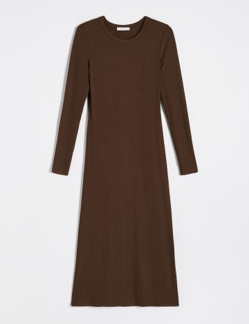 Rochie medie Reserved, maro