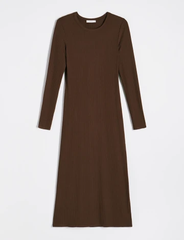 Rochie medie Reserved, maro