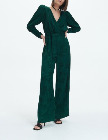 Salopeta Reserved, verde inchis, XL