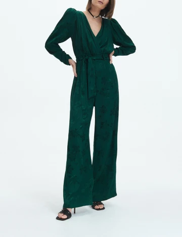 Salopeta Reserved, verde inchis, XL