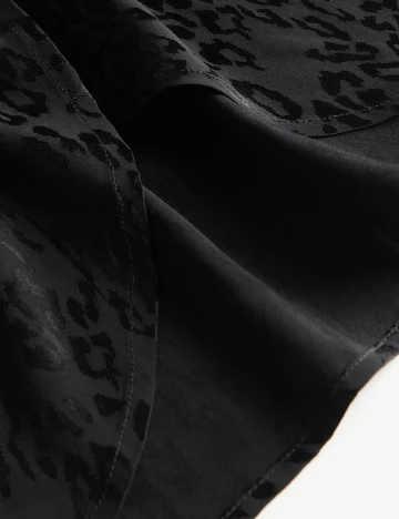 Fusta Reserved, negru, L