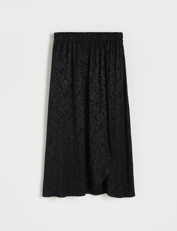 Fusta Reserved, negru, L