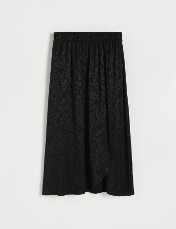 Fusta Reserved, negru, L