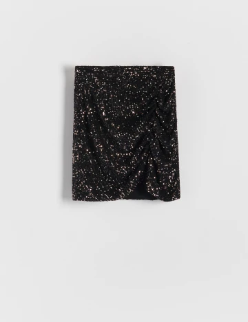 Fusta Reserved, negru, L