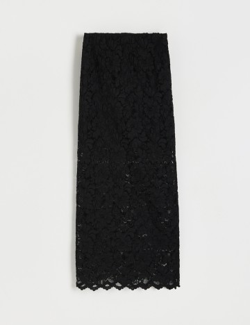 Fusta Reserved, negru, XS
