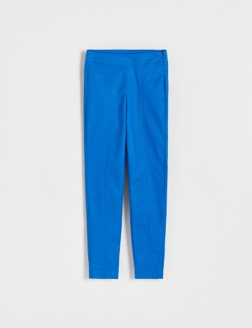 Pantaloni Reserved, albastru