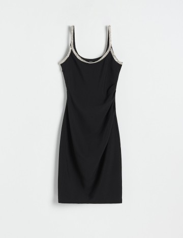 Rochie scurta Reserved, negru