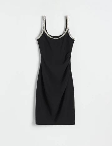 Rochie scurta Reserved, negru