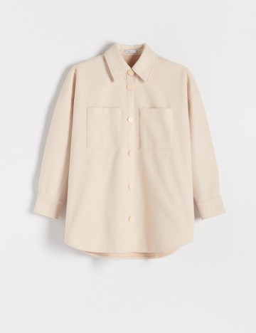 Jacheta Reserved, crem, M