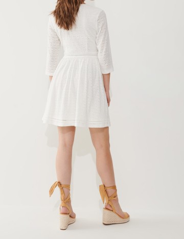 Rochie scurta Mohito, alb