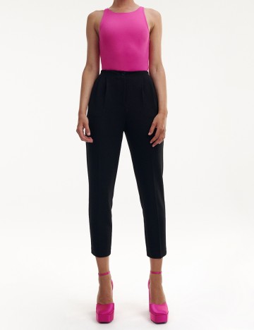 Pantaloni Reserved, negru, M